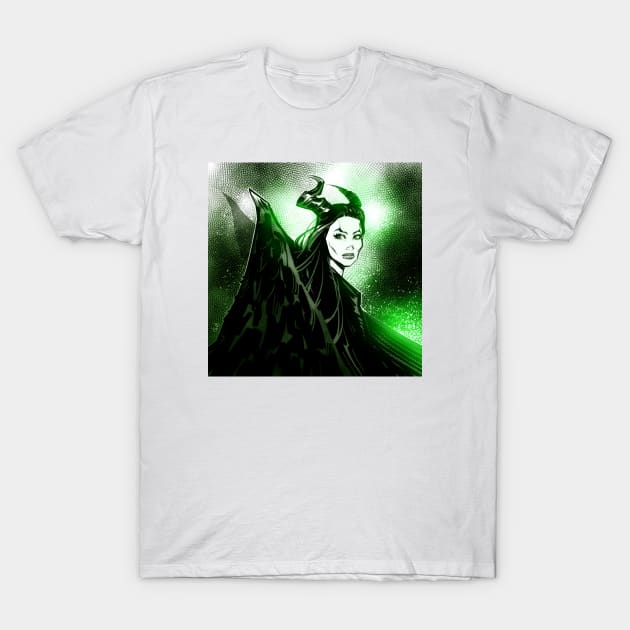 Maleficent T-Shirt by igloinor